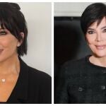 Foto actual y antigua de Kris Jenner