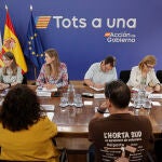 La vicepresidenta Aagesen se reúne con las asociaciones de víctimas de la dana de Valencia