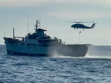 Adiós a este emblemático buque de la Armada española El buque "Contramaestre Casado