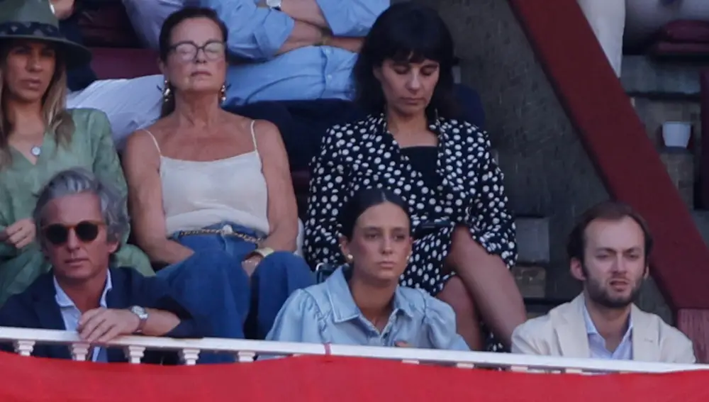 Victoria Federica durante la corrida de la prensa de la Feria de San Isidro, este miércoles en la Plaza de Toros de Las Ventas, en Madrid.