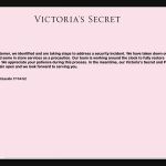 El aviso que aparece si intentas entrar a la web de Victoria's Secret