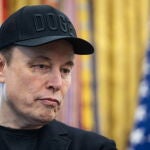 US President Trump, Elon Musk attend press conference in the White House's Oval Office