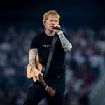 Ed Sheeran actúa en Madrid