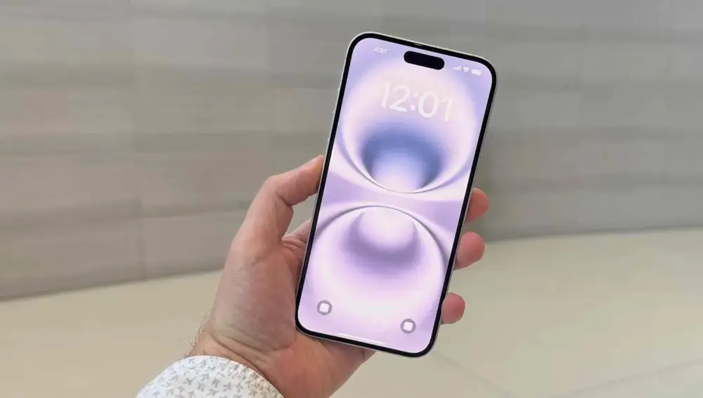 Pantalla de un iPhone