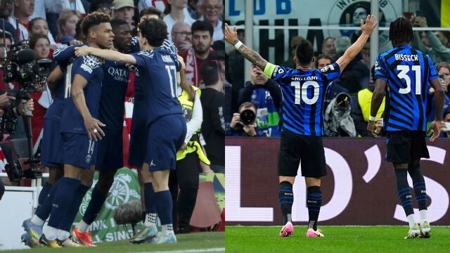 Fútbol/Champions.- El PSG busca culminar su remontada ante un Inter fiable desde el inicio