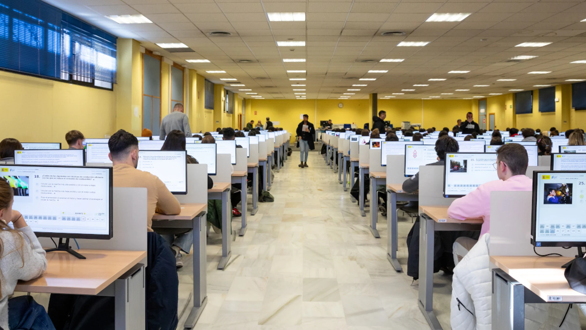 Un centro de exámenes de la DGT.
