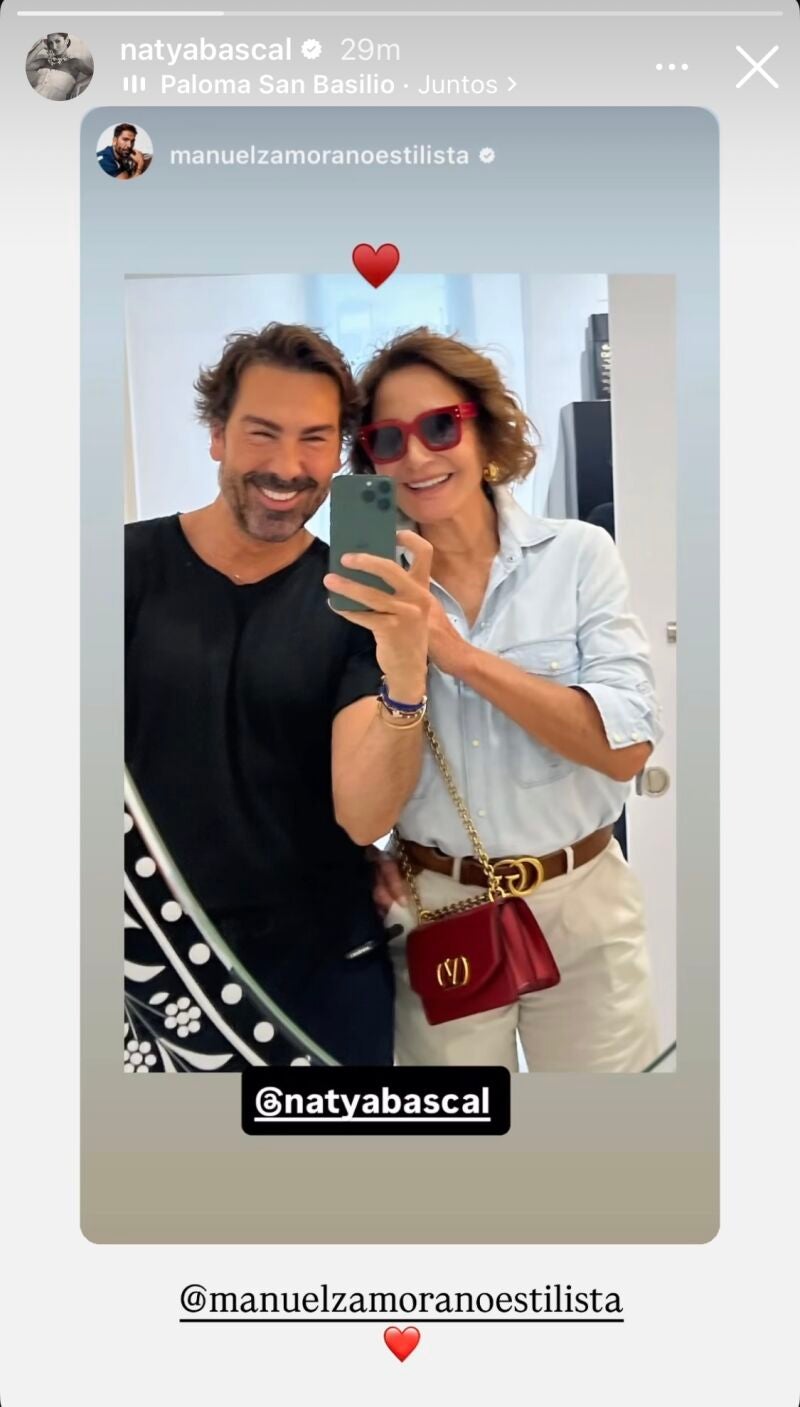 El look de Naty Abascal.