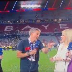 El incómodo momento entre el técnico y la periodista