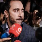 AMP.- Aldama irrumpe en la comparecencia de Leire Díez, le acusa de mentir y lanza amenazas contra Sánchez y Cerdán