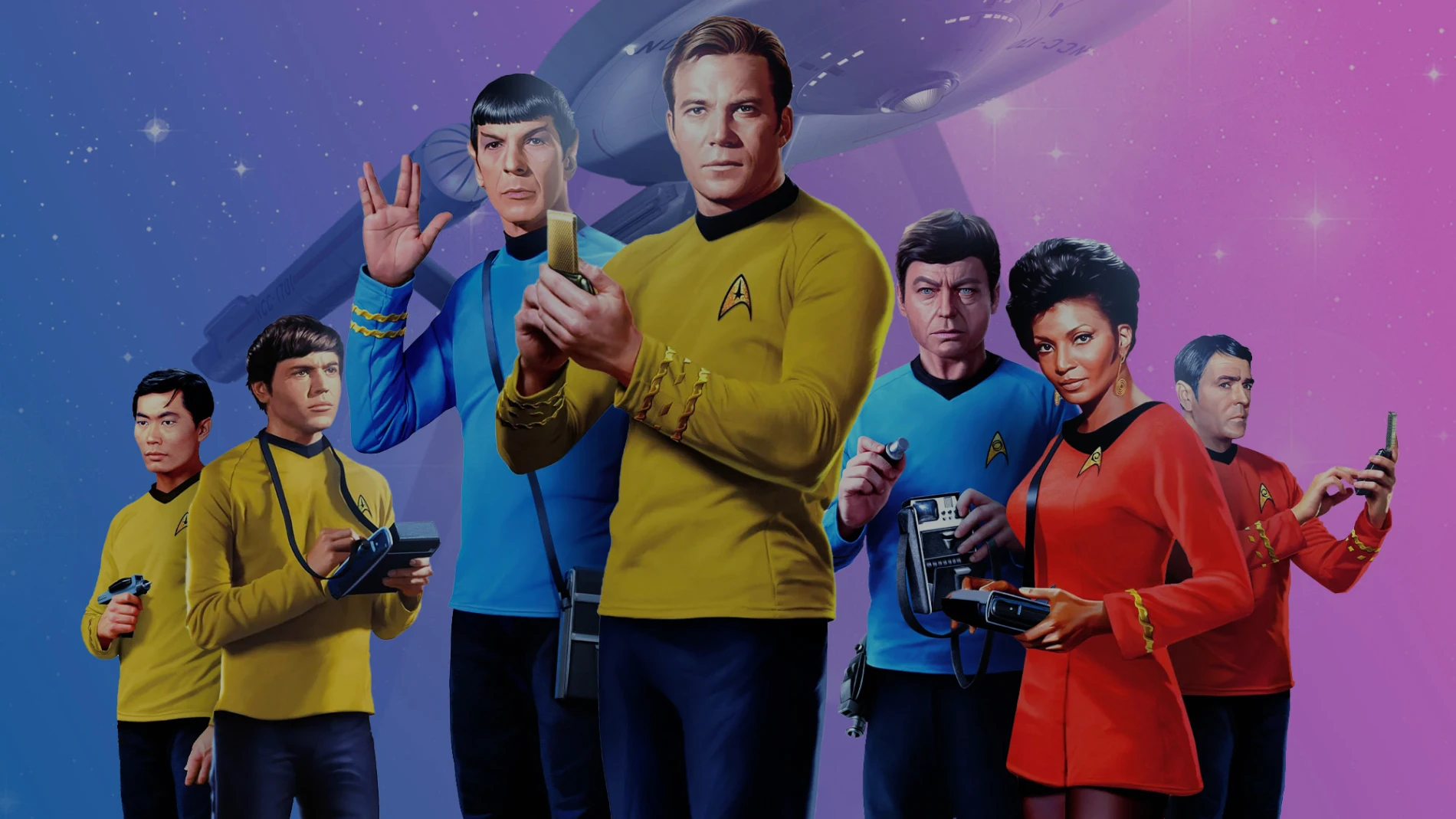 'Star Trek: La serie original' se emitió originalmente entre 1966 y 1969