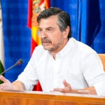Ronda de ruedas de prensa de portavoces de los grupos parlamentarios en el Parlamento de Andalucía