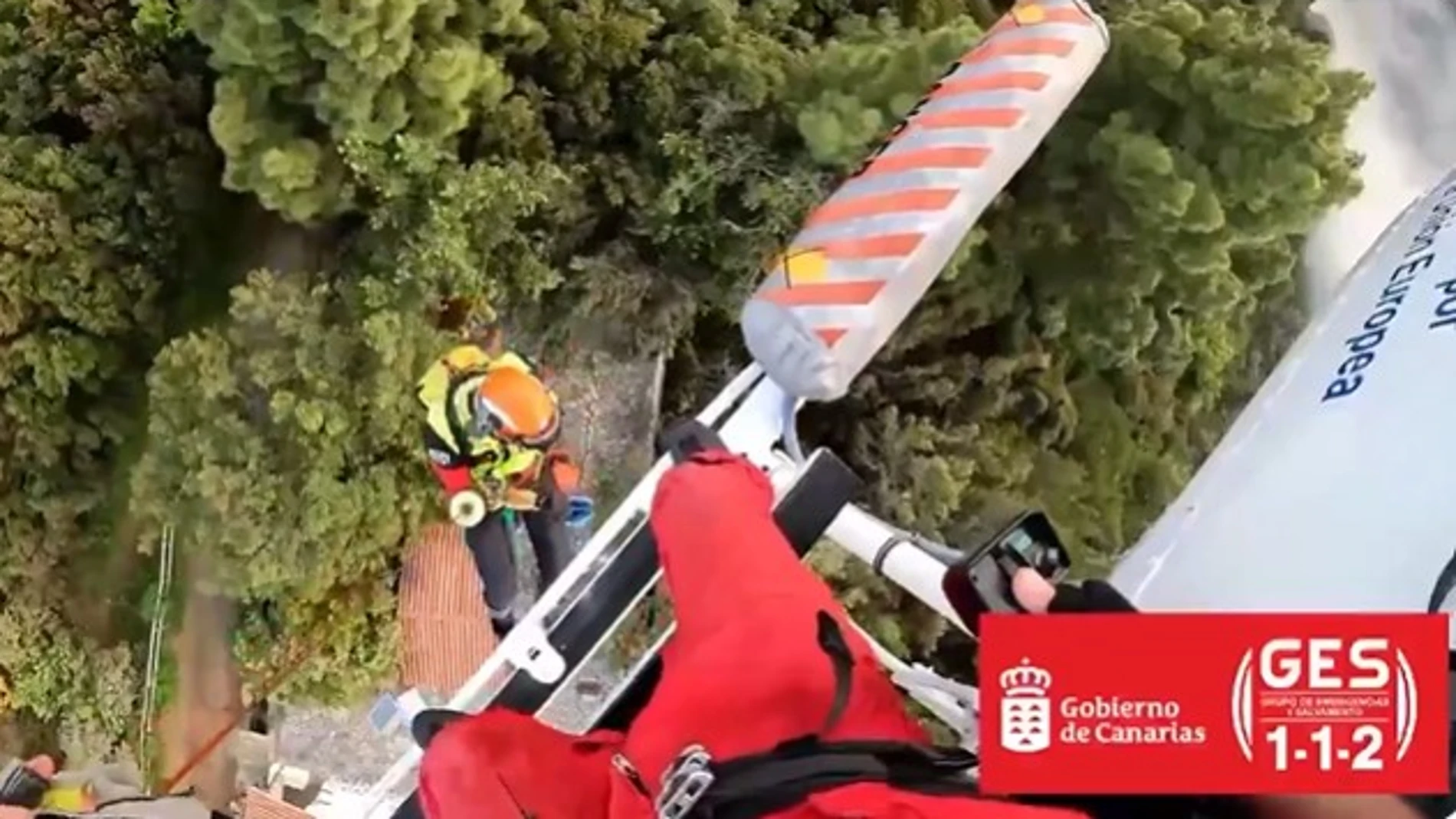 Rescate en La Palma