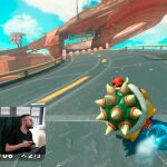 El show de ElXokas jugando a Mario Kart Wold: así vivió sus primeras partidas