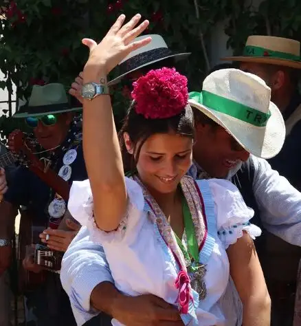 Tana Rivera y su padre, Francisco Rivera