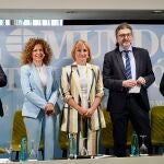 La consejera Leticia García participa en una mesa redonda moderada por Pablo Lago, director de El Mundo Castilla y León