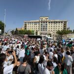 Más de 15.000 médicos, el 50% de la plantilla de Andalucía, secundan la huelga contra el Estatuto Marco