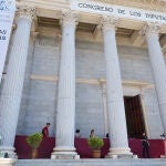 Jornada de puertas abiertas en el Congreso de los Diputados por el aniversario de las primeras elecciones democráticas