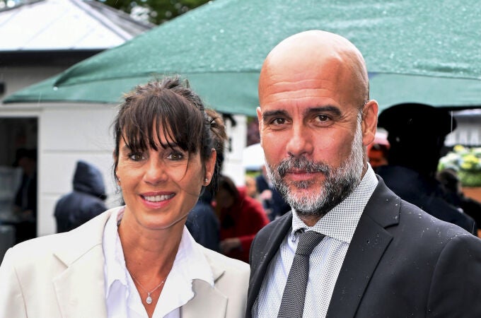 Pep Guardiola y Cristina Serra