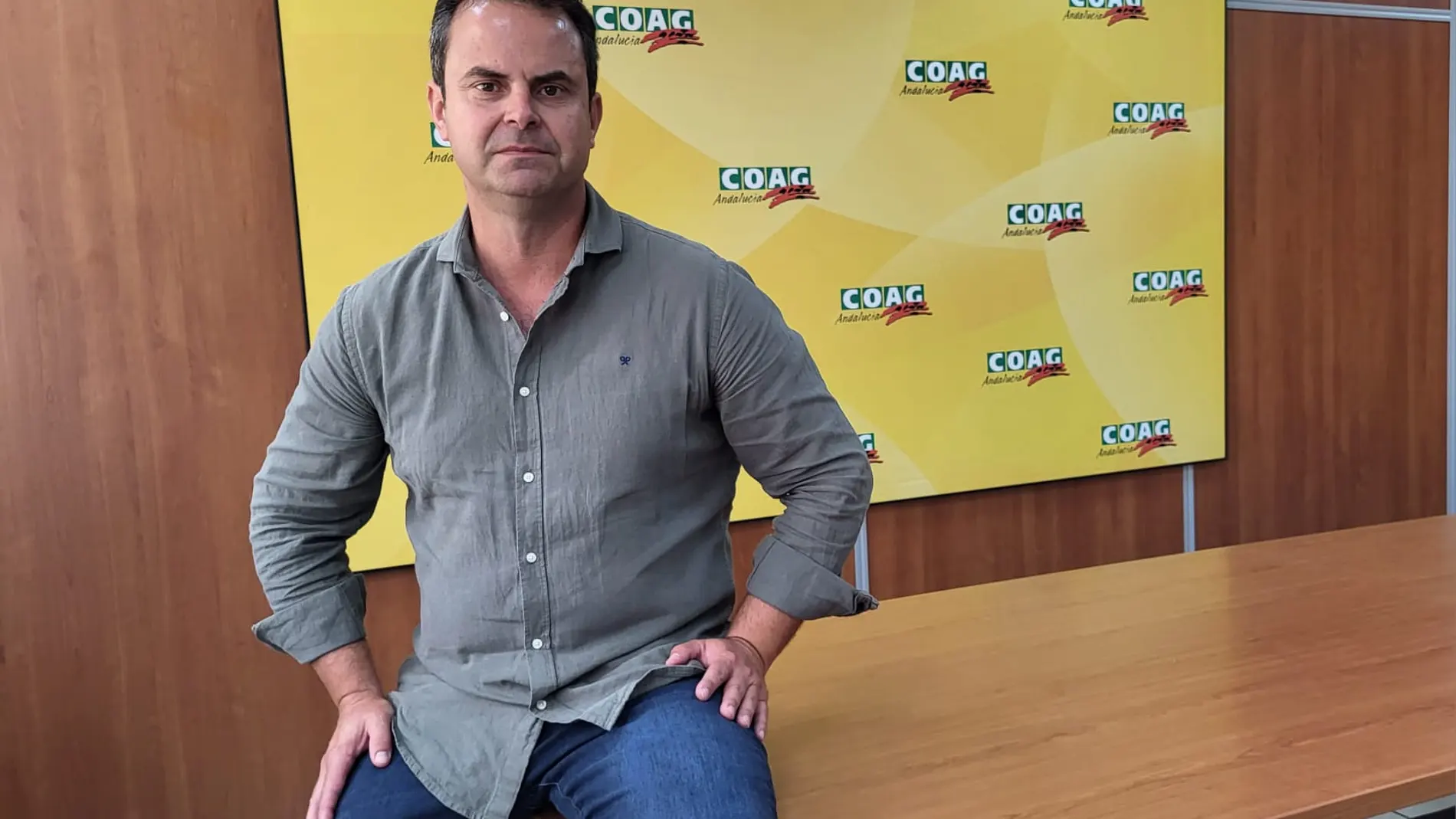 El nuevo secretario de COAG Andalucía, Juan Luis Ávia