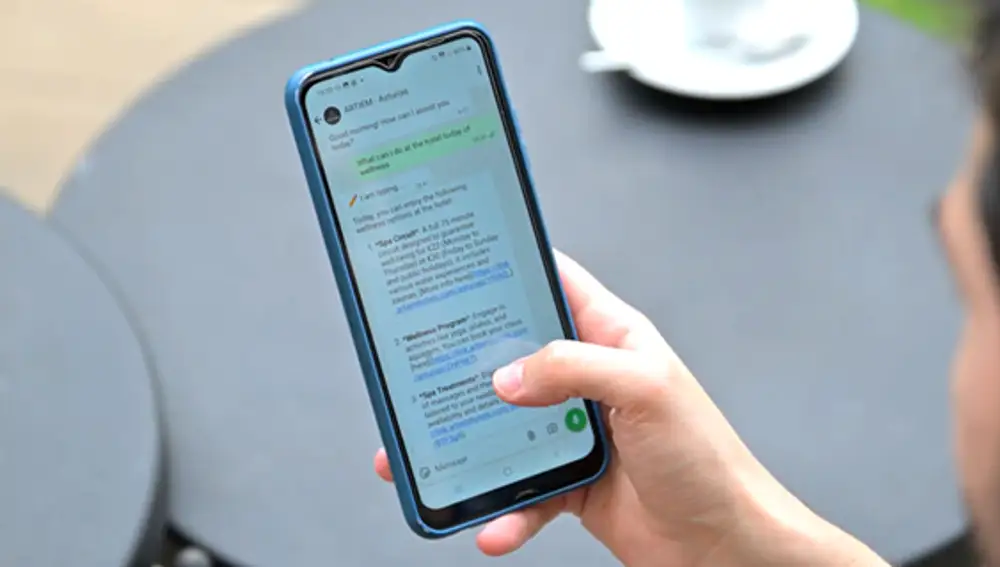 El hotel Artiem Asturias ha incorporado un asistente virtual para sus clientes