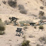 El Ejército de Tierra muestra su avance en robotización del combate en Almería