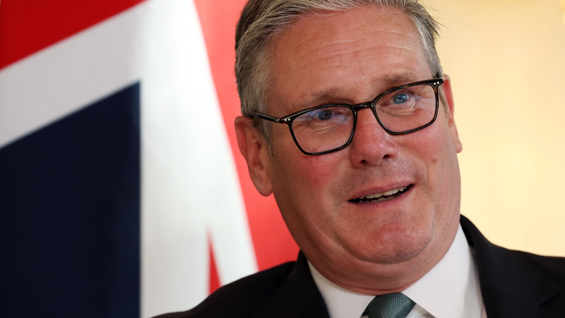 LONDON (United Kingdom), 19/06/2025.- British Prime Minister Keir Starmer meets with Crown Prince of Bahrain, Salman bin Hamad Al Khlaifa (not pictured) at 10 Downing Street in London, Britain, 19 June 2025. (Bahrein, Reino Unido, Londres) EFE/EPA/ANDY RAIN / POOL