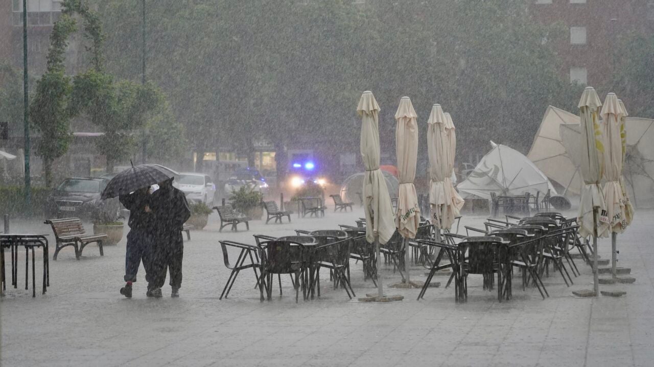 La Aemet pone fecha al regreso de las fuertes lluvias a Castilla y León