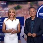 Rocío Martínez y Roberto Brasero