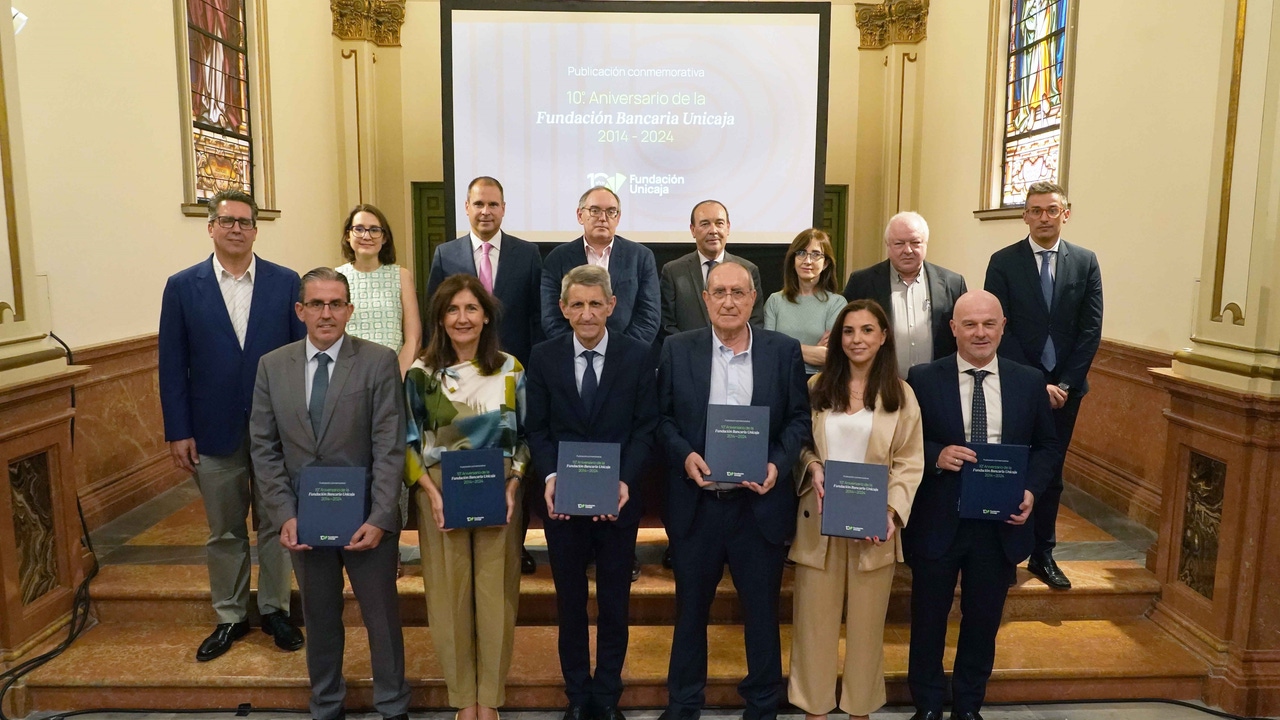 Fundación Unicaja publica un libro en el marco de su décimo aniversario