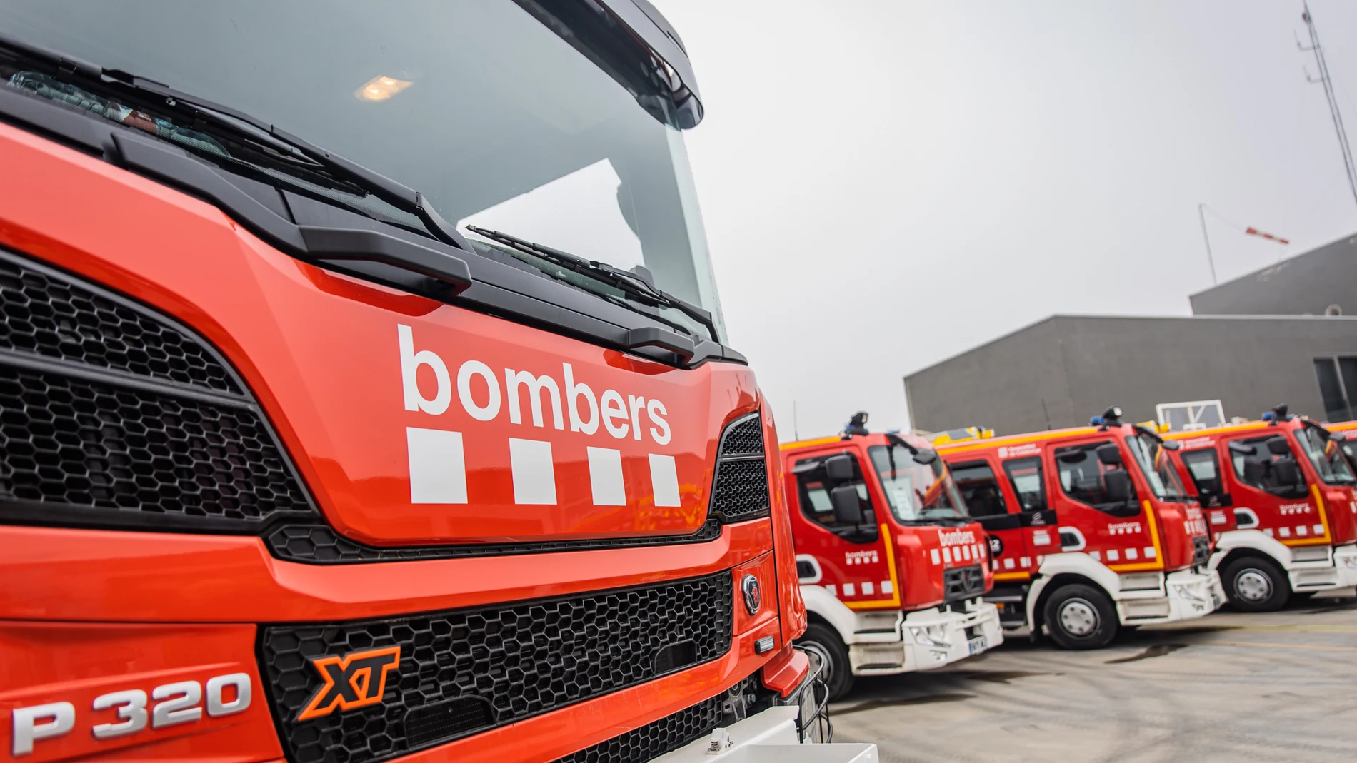 Dotaciones de los Bombers de la Generalitat