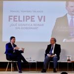 El presidente de la Junta de Castilla y León, Alfonso Fernández Mañueco, participa en la presentación del libro de Manuel Ventero, ''Felipe VI. ¿Qué significa reinar sin gobernar?''