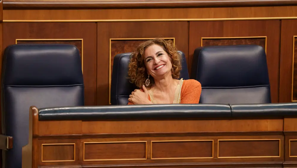 María Jesús Montero en el Congreso de los Diputados