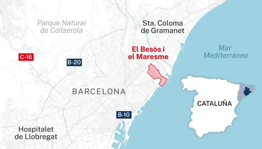 Disparos en Barcelona