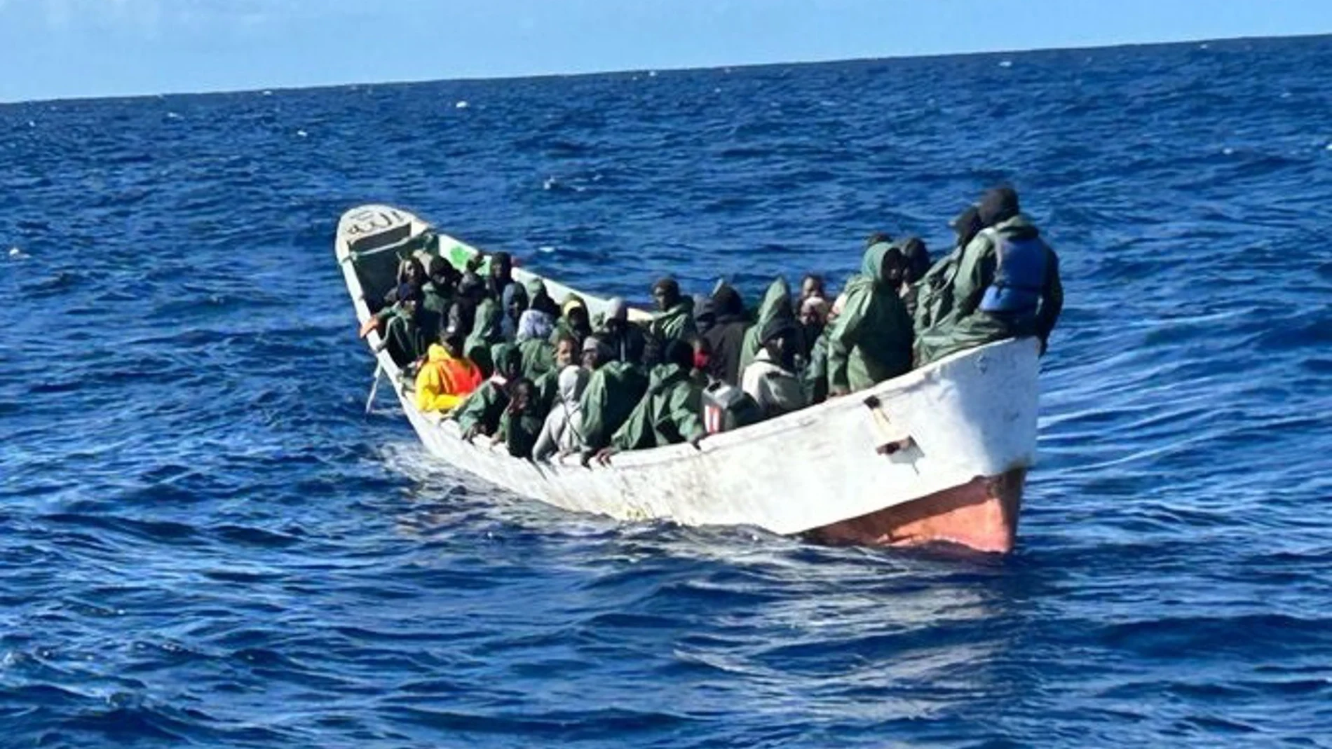 Llegada de inmigrantes a Canarias