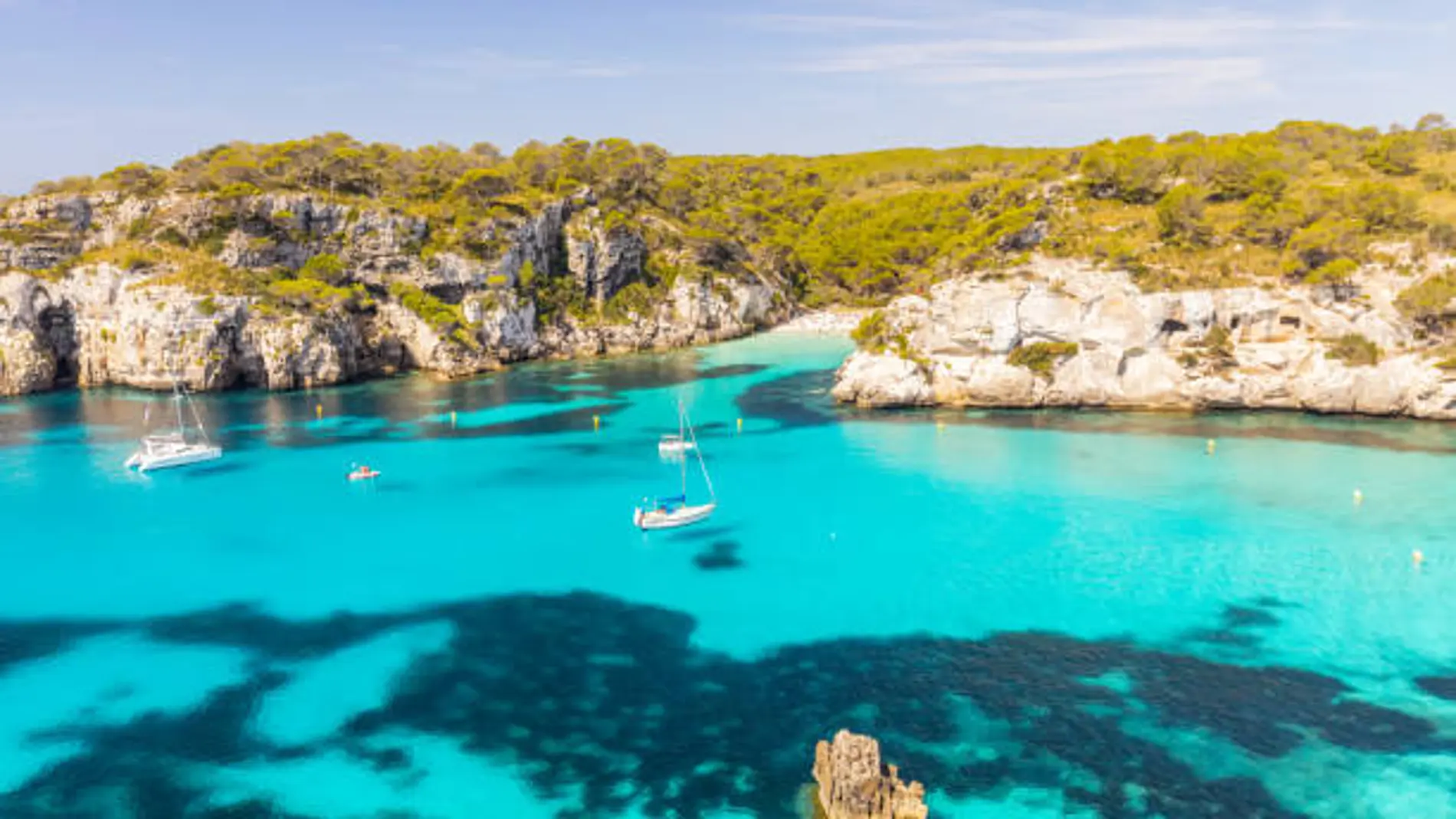 Una cala de Baleares