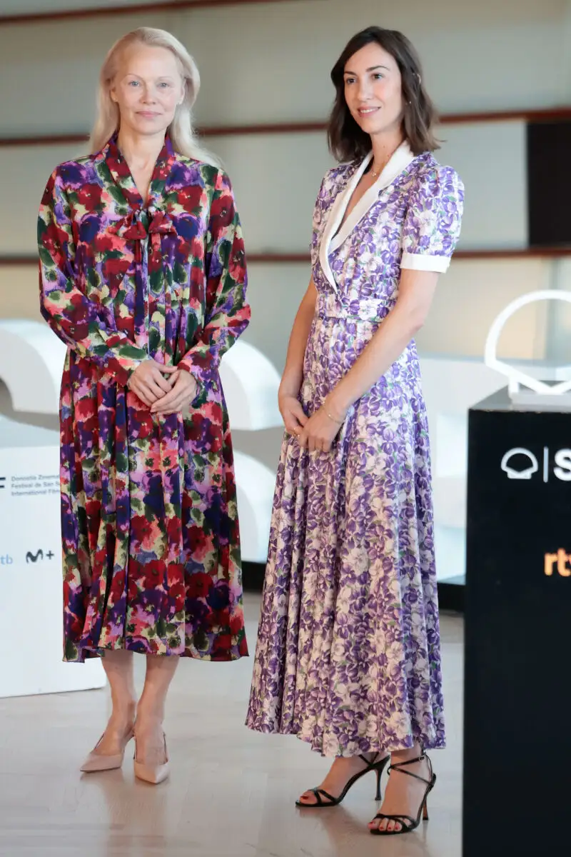 Pamela Anderson en el Festival de San Sebastián 2024.