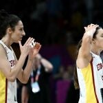 Torrens y Pueyo lamentan la derrota en la final ante Bélgica