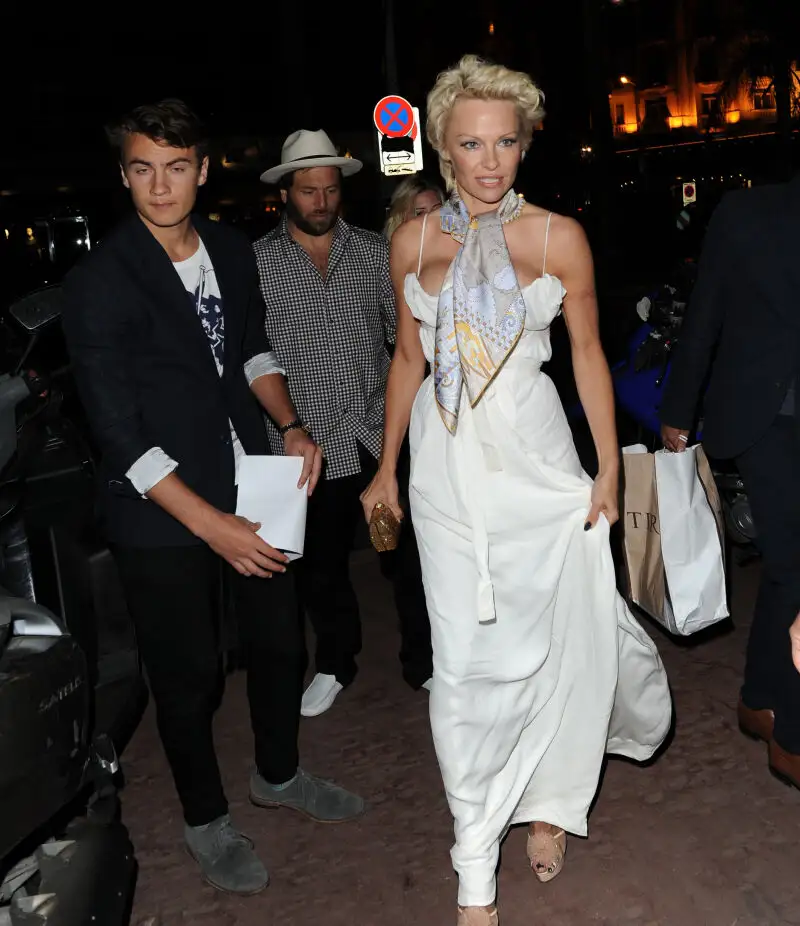 Pamela Anderson en Cannes.