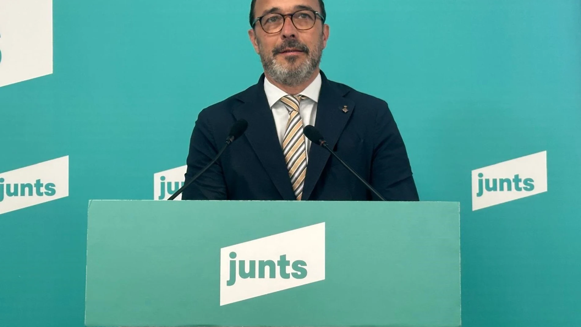 El portavoz de Junts, Josep Rius EUROPA PRESS 30/06/2025