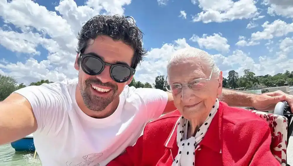 Miguel Ángel Muñoz y su "Tata"