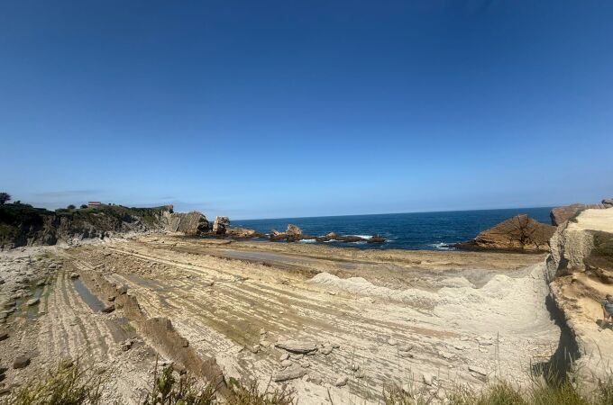 Playa de la Arnía, en Cantabria