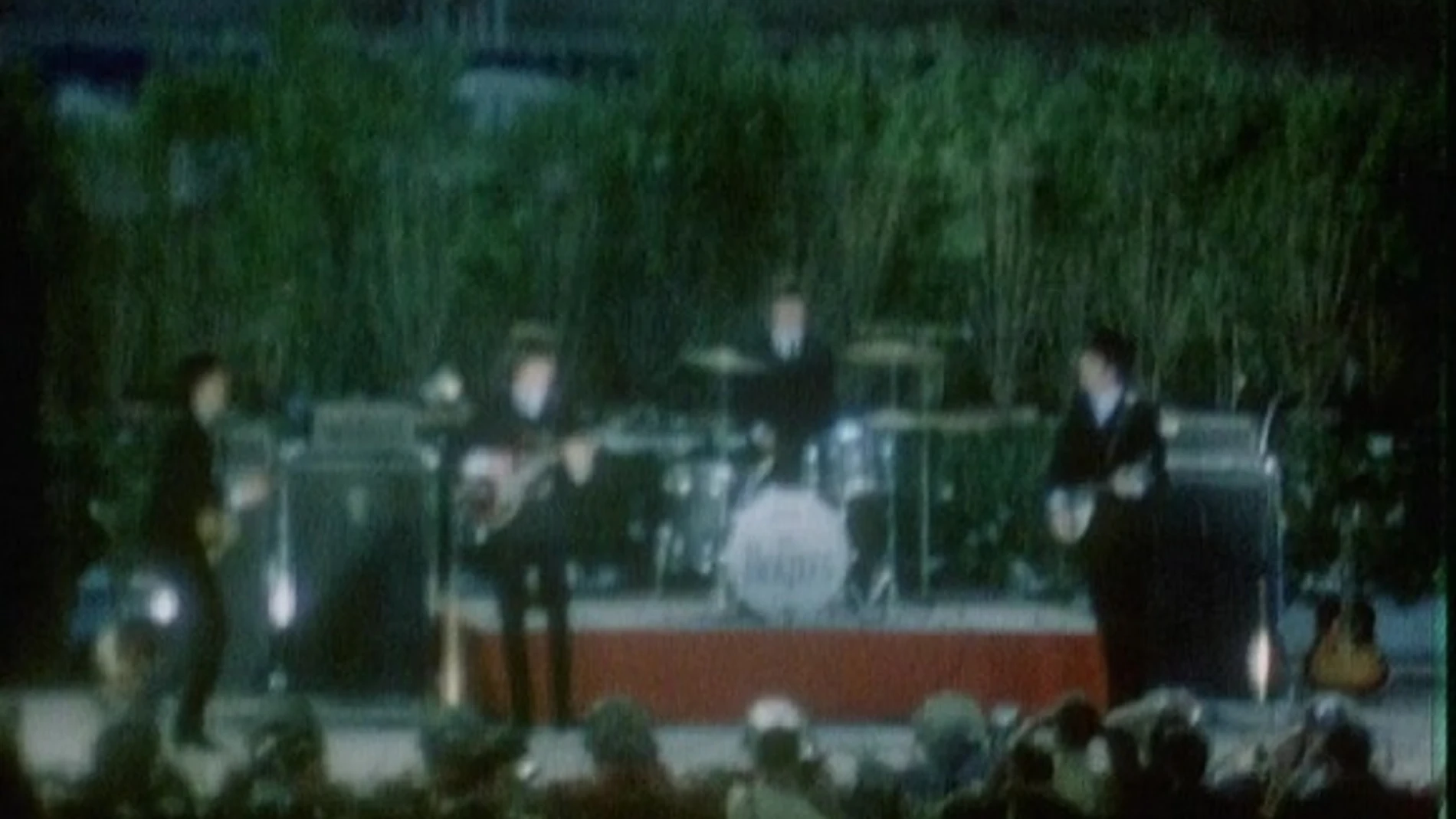 Un fotograma de la película inédita de The Beatles