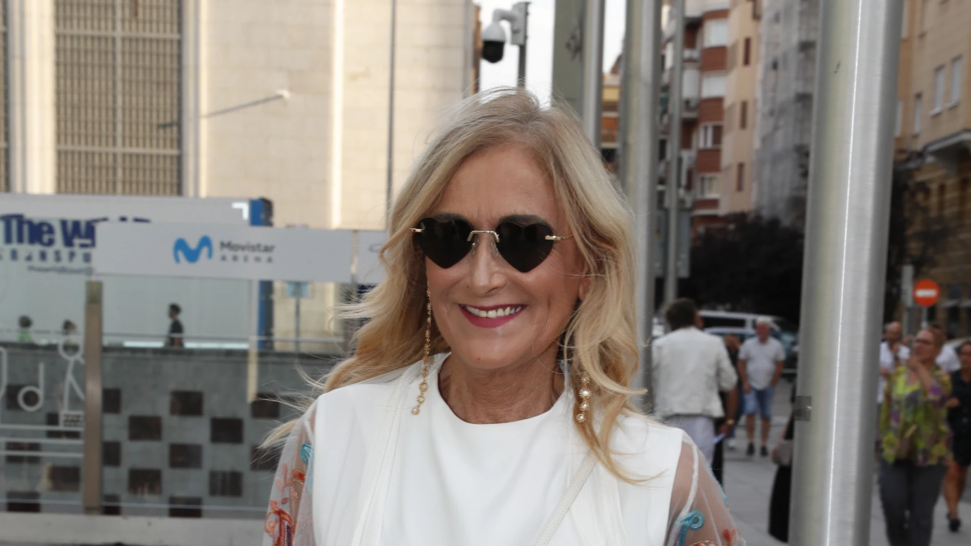 Cristina Cifuentes en el concierto de Miguel Bosé en Madrid