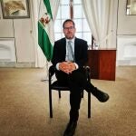 El portavoz de Adelante Andalucía, José Ignacio García