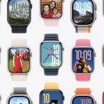 Algunas de las esferas disponibles en watchOS