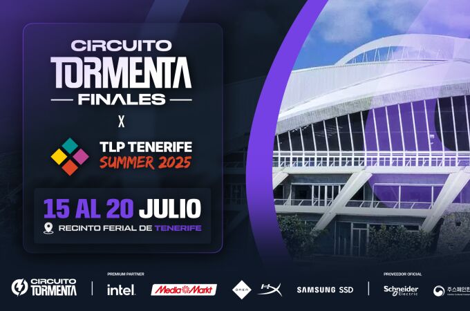  Finalistas de League of Legends y VALORANT, directos a Tenerife para disputar las finales del Circuito Tormenta
