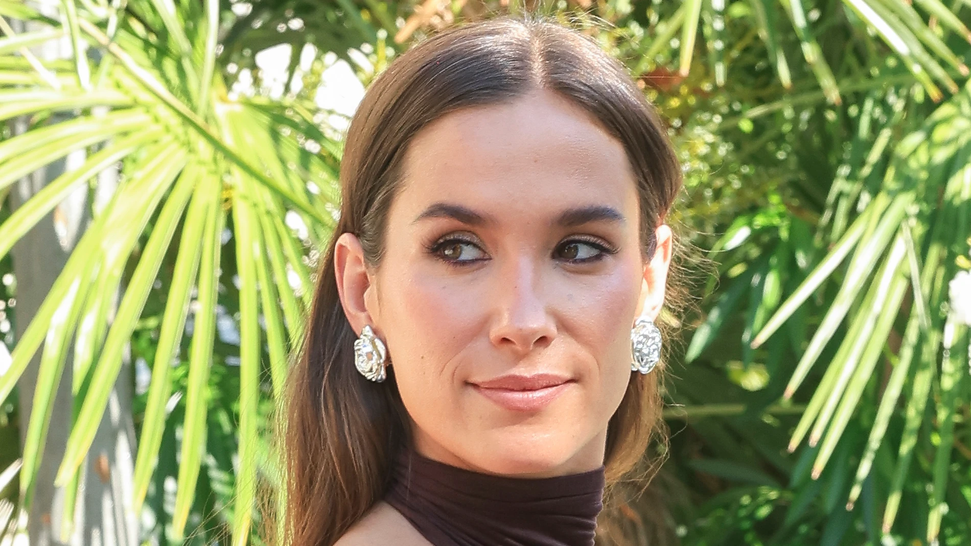 María Pombo en la boda de Carla Vico y Álvaro González.