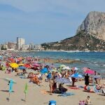 Alicante.- Calp reabre el tramo cerrado de la playa del Arenal-Bol tras los análisis que revelan el buen estado del agua