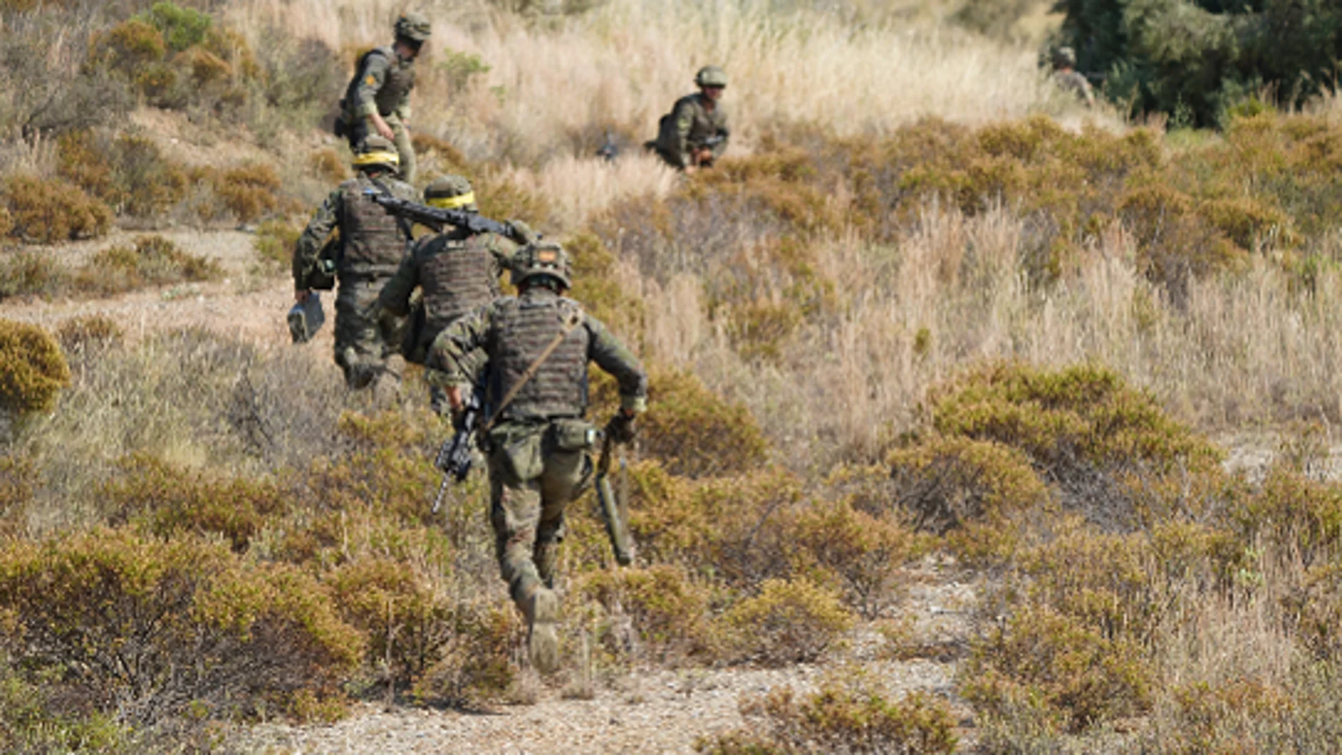 Operaciones de instrucción de las tropas ucranianas
