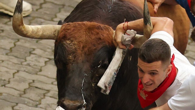 Primer encierro de los Sanfermines 2025